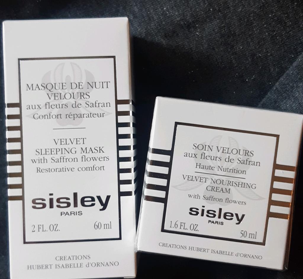 Sisley Velvet masker + Crème - Nieuw, Ophalen of Verzenden, Nieuw, Gehele gezicht, Verzorging