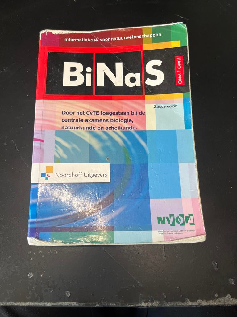 BiNaS HAVO/VWO Zesde editie, Ophalen of Verzenden, Beta, Gelezen, HBO