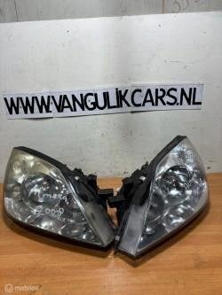 Koplamp set Nissan Primera III ('02-'09), Auto-onderdelen, Gebruikt, Ophalen of Verzenden, Nissan, Nissan