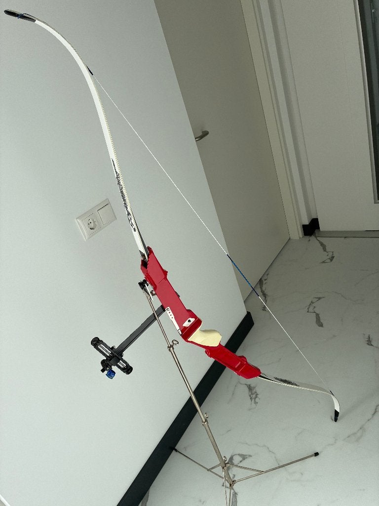 Hoyt TD 2 Riser met CORE latten 22 lbs RH, Verzenden, Gebruikt, Recurveboog