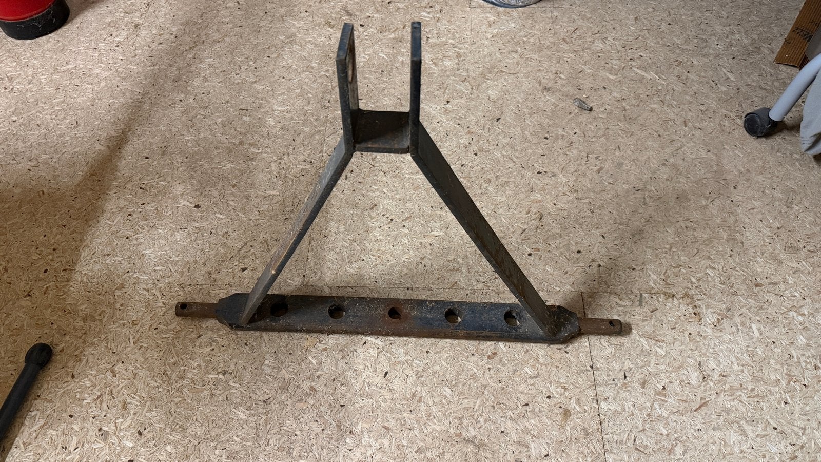 A-frame hefinrichting voor tractor, Ophalen, Gebruikt
