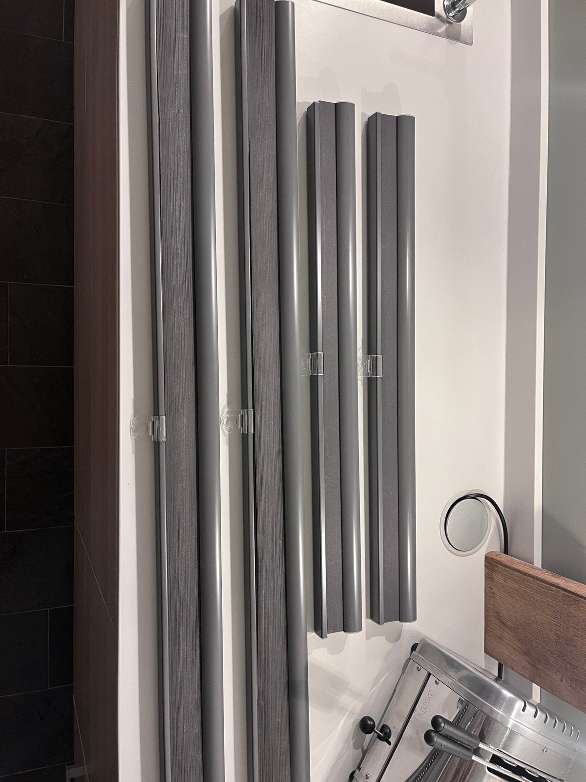 IKEA HOPPVALS plisségordijnen 2x80, 2x120, lengte 155 cm, Ophalen, Gebruikt, Plisségordijn, 155 cm