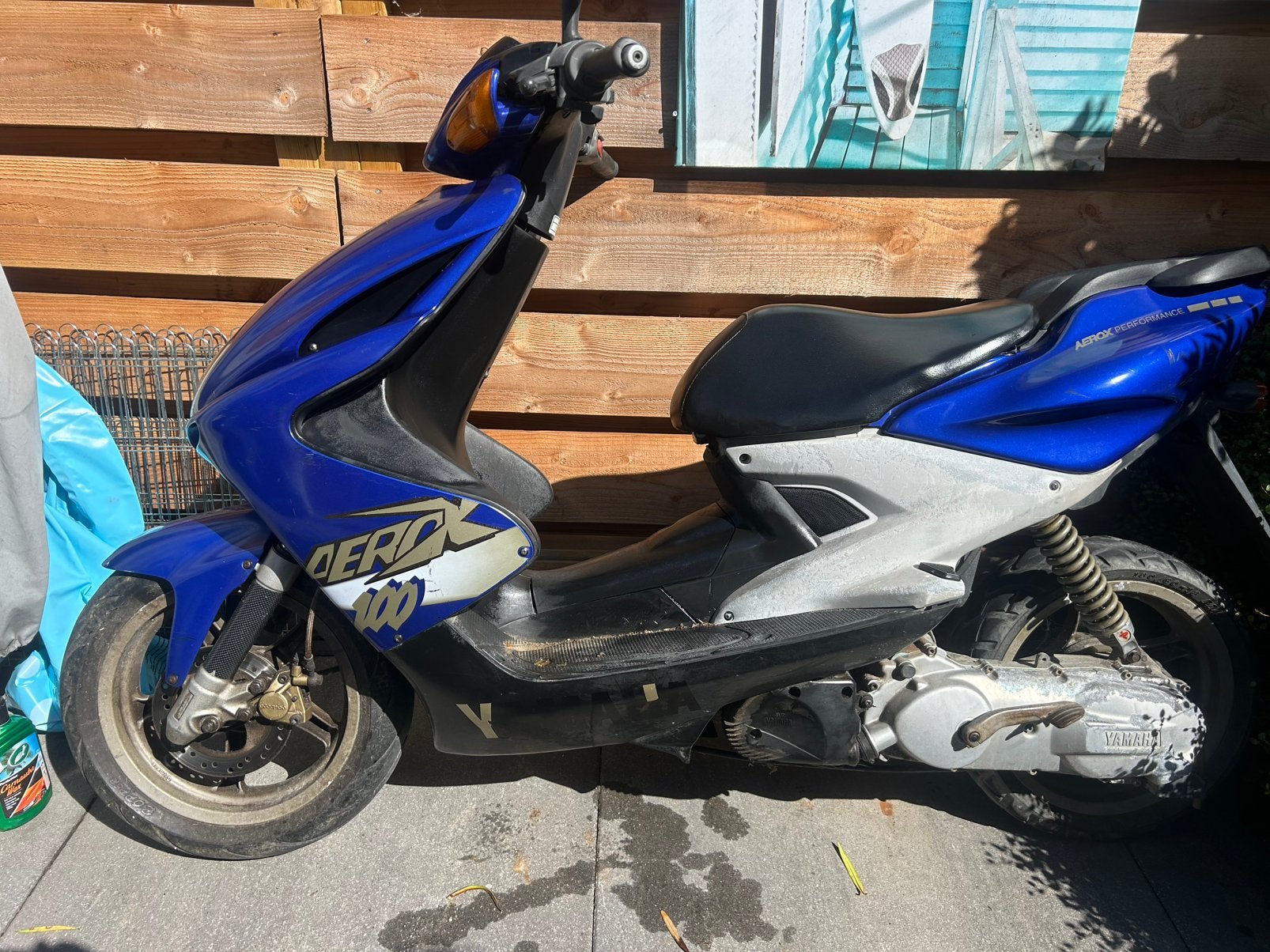Yamaha Aerox Nitro 100 cc, Fietsen en Brommers, Scooters | Yamaha, Ophalen, Gebruikt, Benzine, Aerox