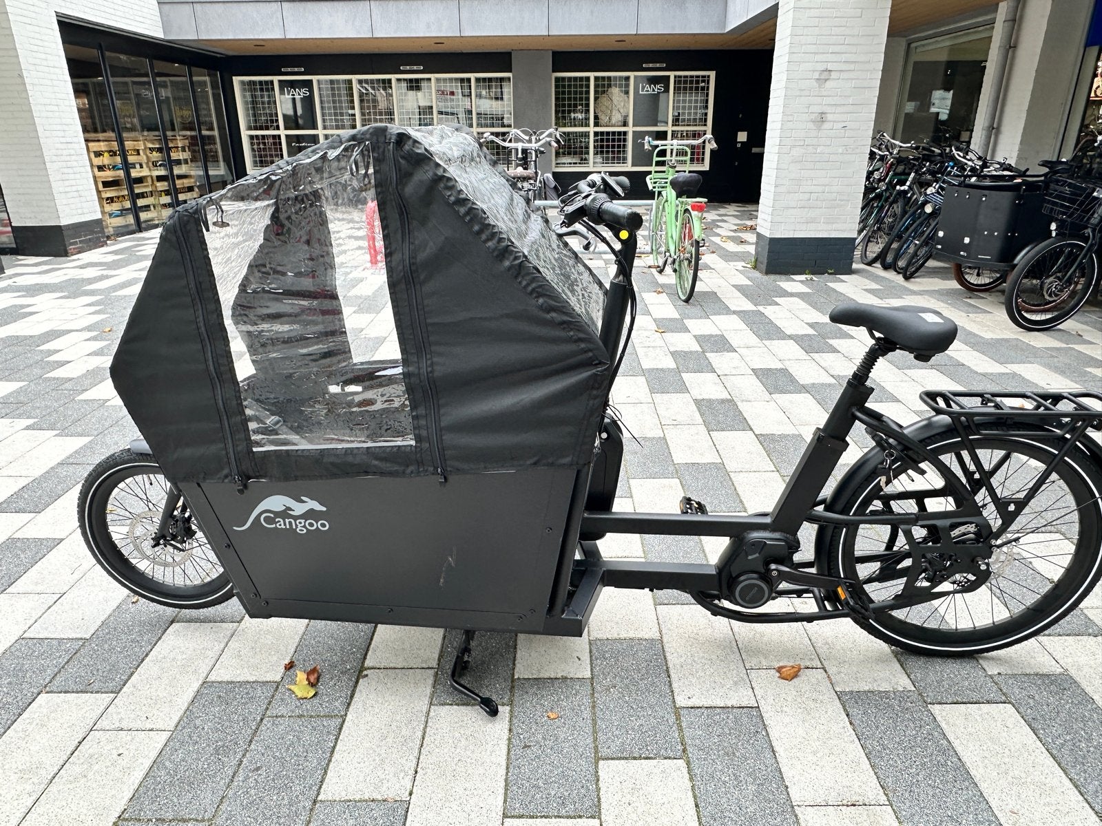 Cangoo Bakfiets Elektrisch van €3850 nu slecht €1899., Overige merken, Cangoo, Nieuw, Cangoo