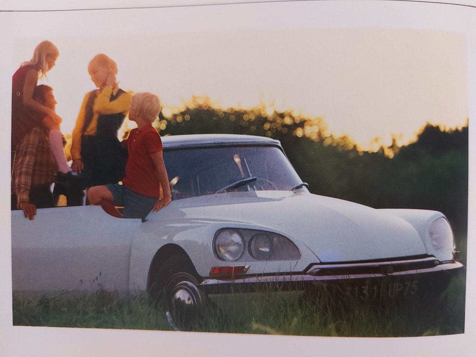 1974 keurige Citroën programma folder o.a. 2CV - SM - DS, Ophalen of Verzenden, Zo goed als nieuw, Citroën