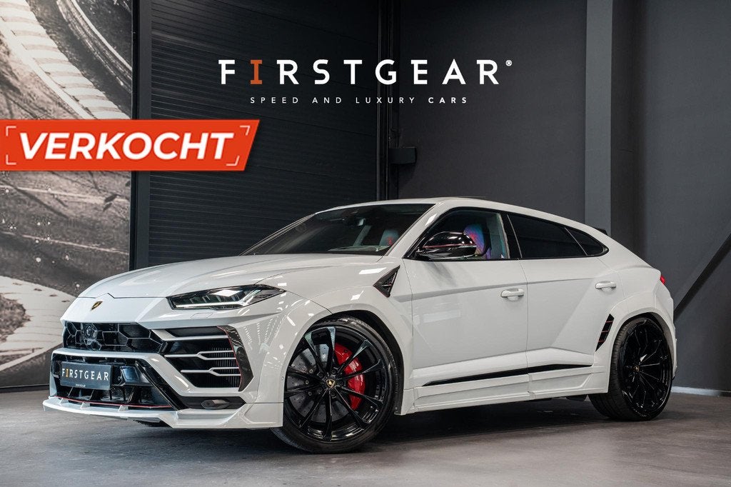 Lamborghini Urus 4.0 V8 *Novitec / B&O Advanced / Panorama /, Automaat, Urus, Gebruikt, Wit