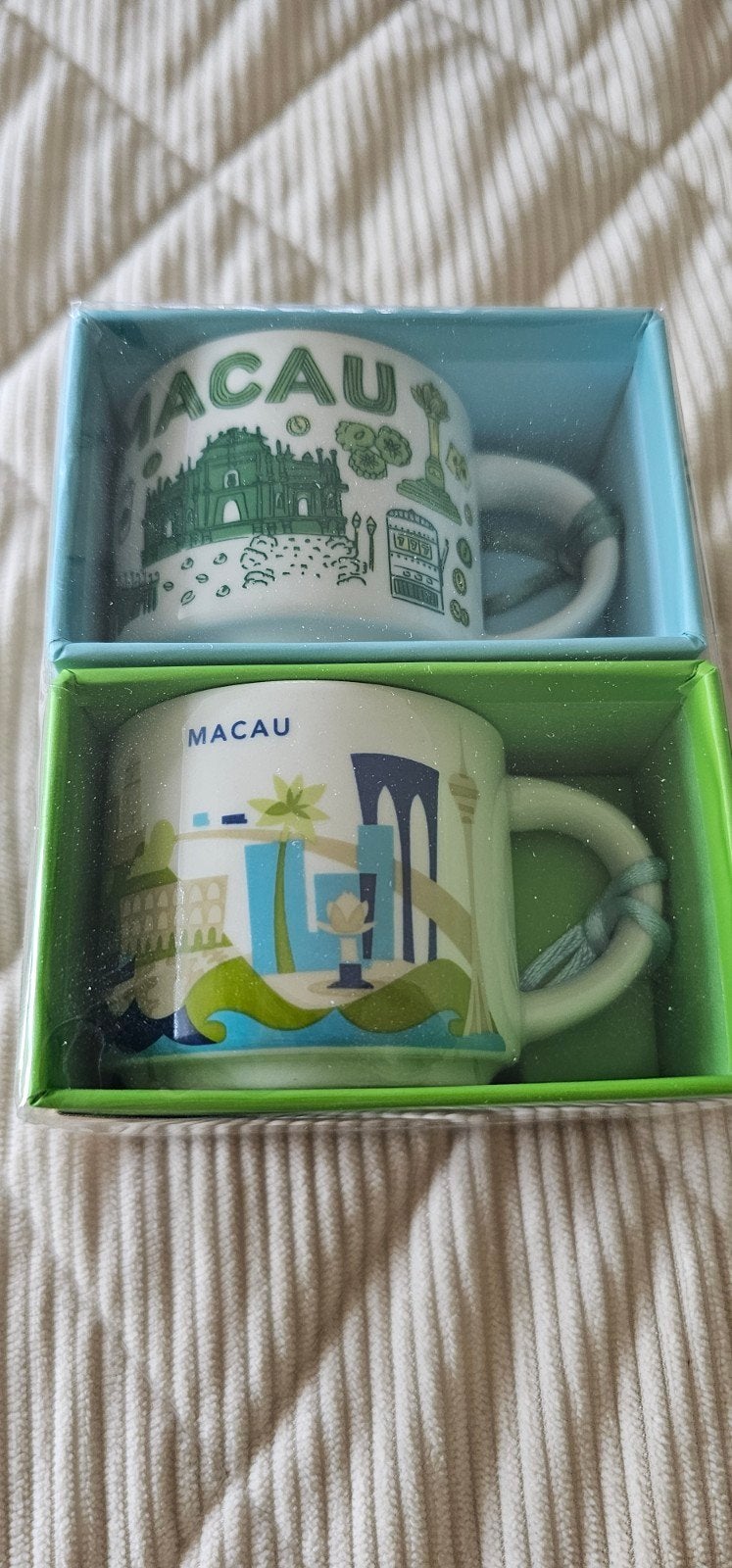 Set van 2 Starbucks Macau 'You Are Here & Been there' Orname, Ophalen of Verzenden, Nieuw