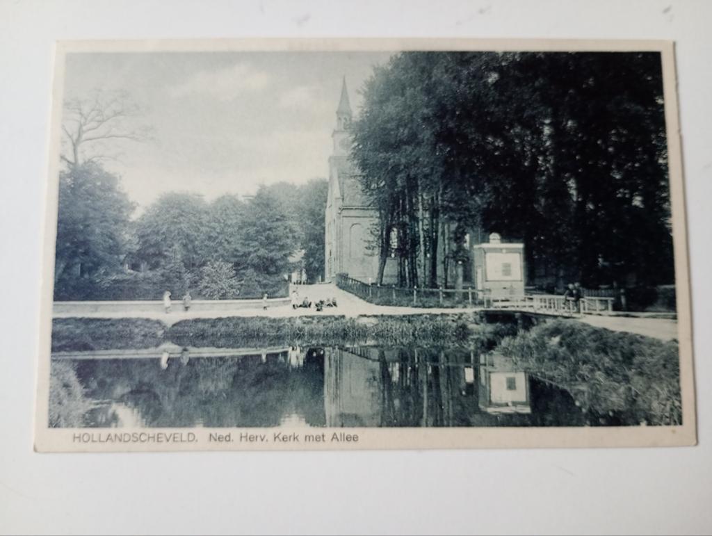Hollandscheveld bij Hoogeveen, Ophalen of Verzenden, 1920 tot 1940, Ongelopen, Drenthe