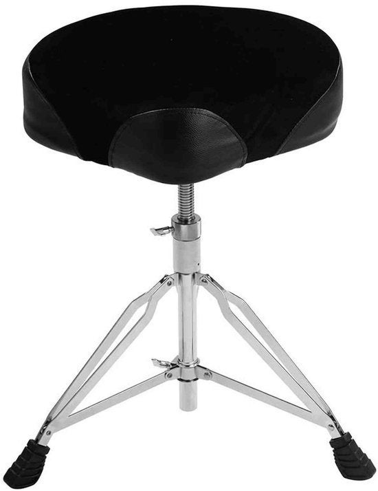Comfortabele Drumkruk - Zwart, Muziek en Instrumenten, Ophalen of Verzenden, Nieuw, Overige merken