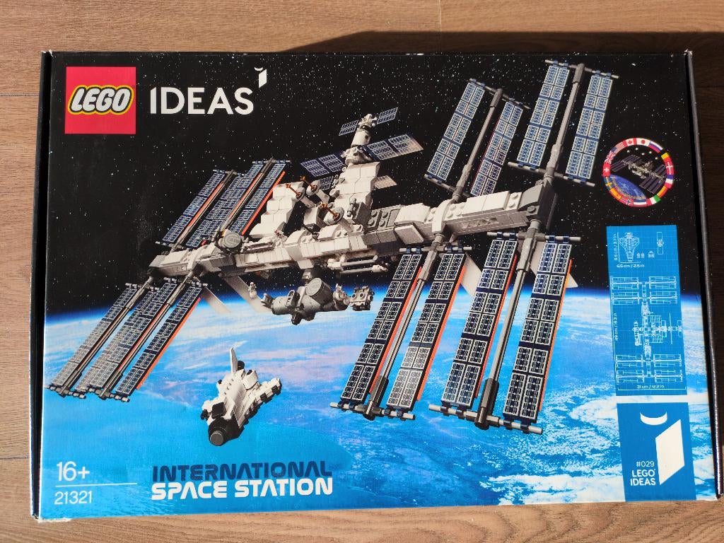 LEGO Ideas 21321 International Space Station, Ophalen, Zo goed als nieuw, Complete set, Lego
