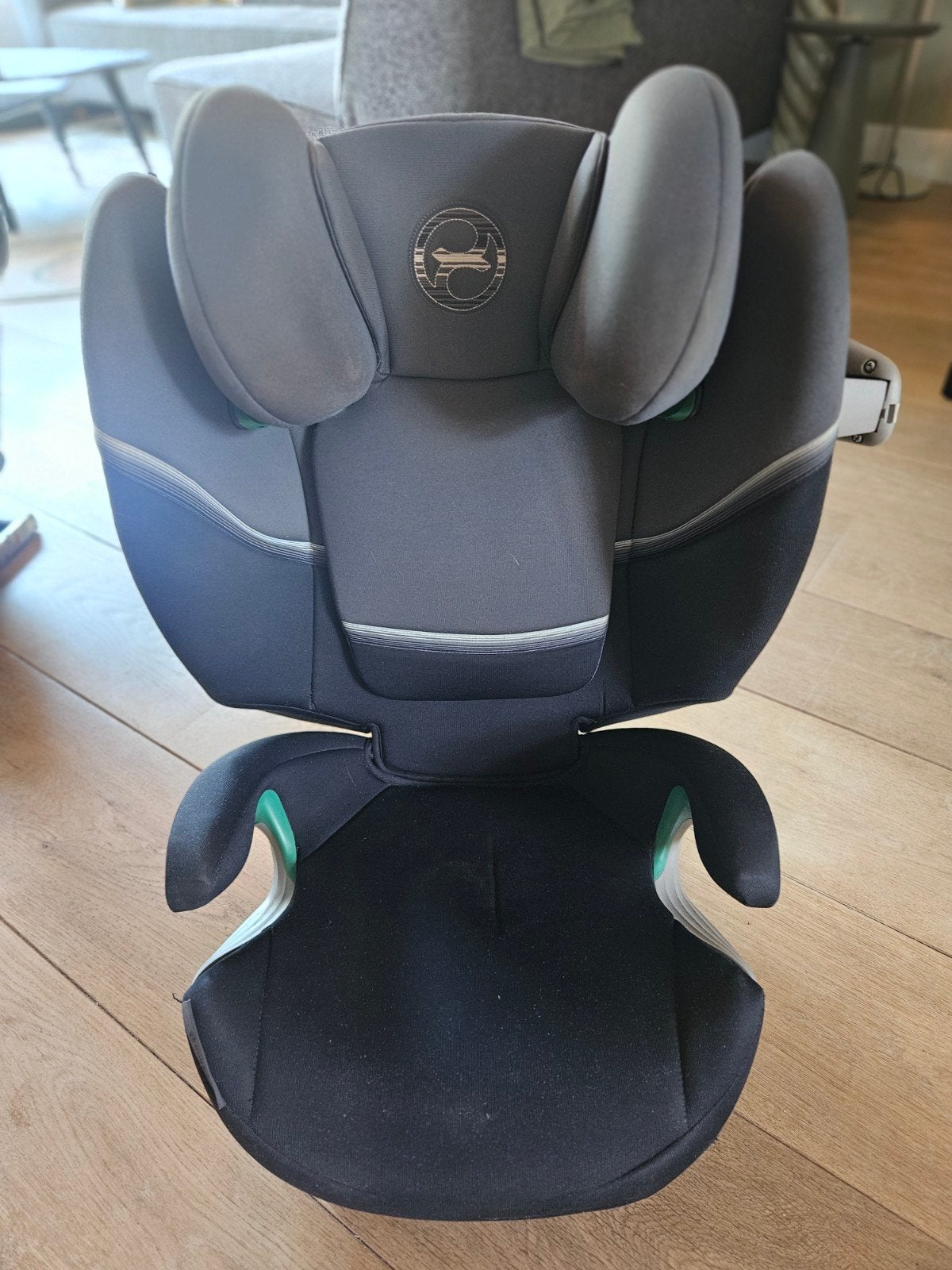 Cybex Solution X-Fix autostoel - Zwart, Kinderen en Baby's, Autostoeltjes, Gebruikt, 15 t/m 36 kg, Isofix, Verstelbare rugleuning