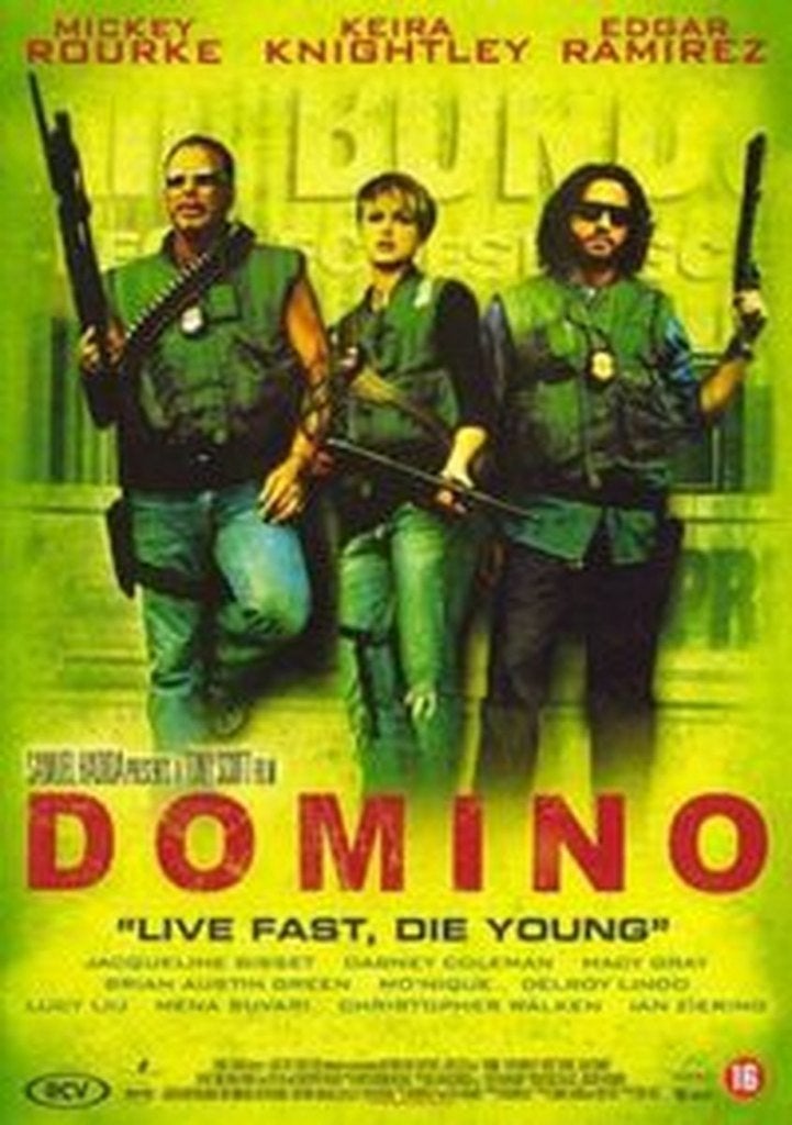 Domino DVD, Vanaf 16 jaar, Verzenden, Zo goed als nieuw, Actie