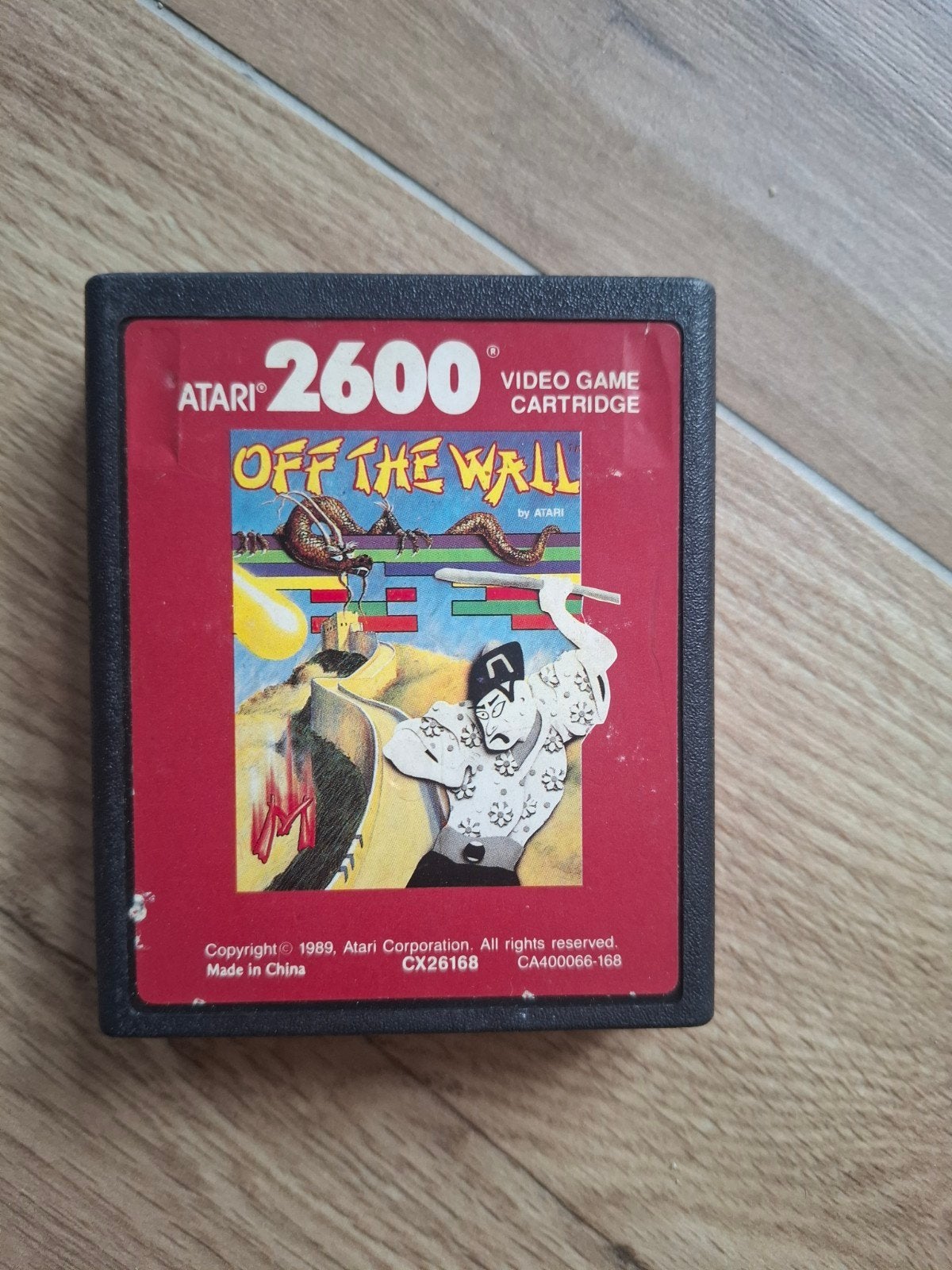Atari 2600 Off The Wall Videogame Cartridge, Spelcomputers en Games, Games | Atari, Gebruikt, Overige genres, 1 speler, Ophalen of Verzenden