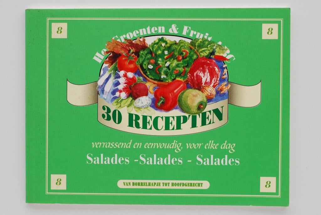 Het groente & fruit ABC 8 - Salades (1996), Verzenden, Zo goed als nieuw, Gezond koken, Nederland en België
