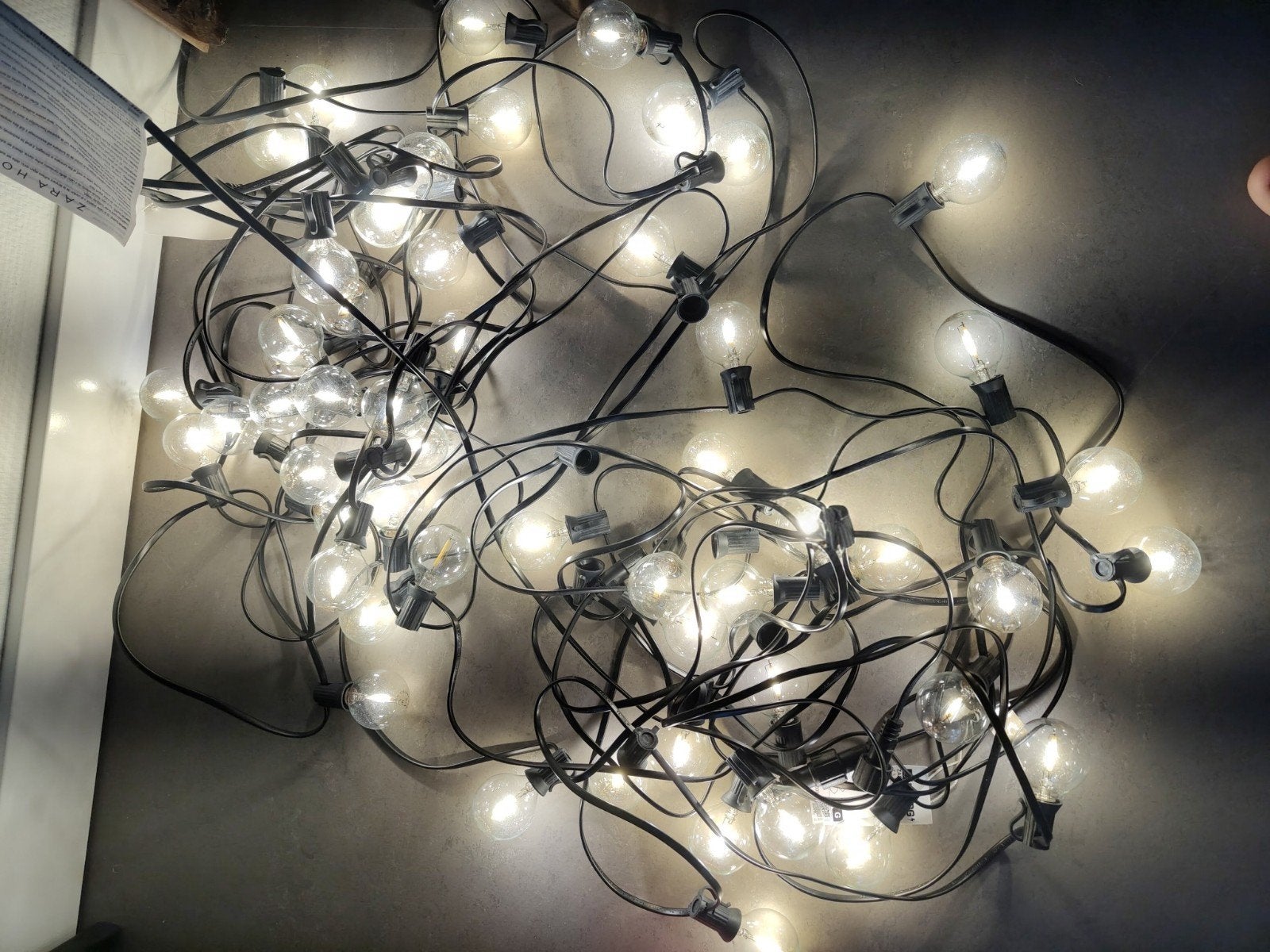 Sfeervolle Lichtslinger Zara Home - Indoor Bulb String, Ophalen, Overige merken, Gebruikt, Kunststof