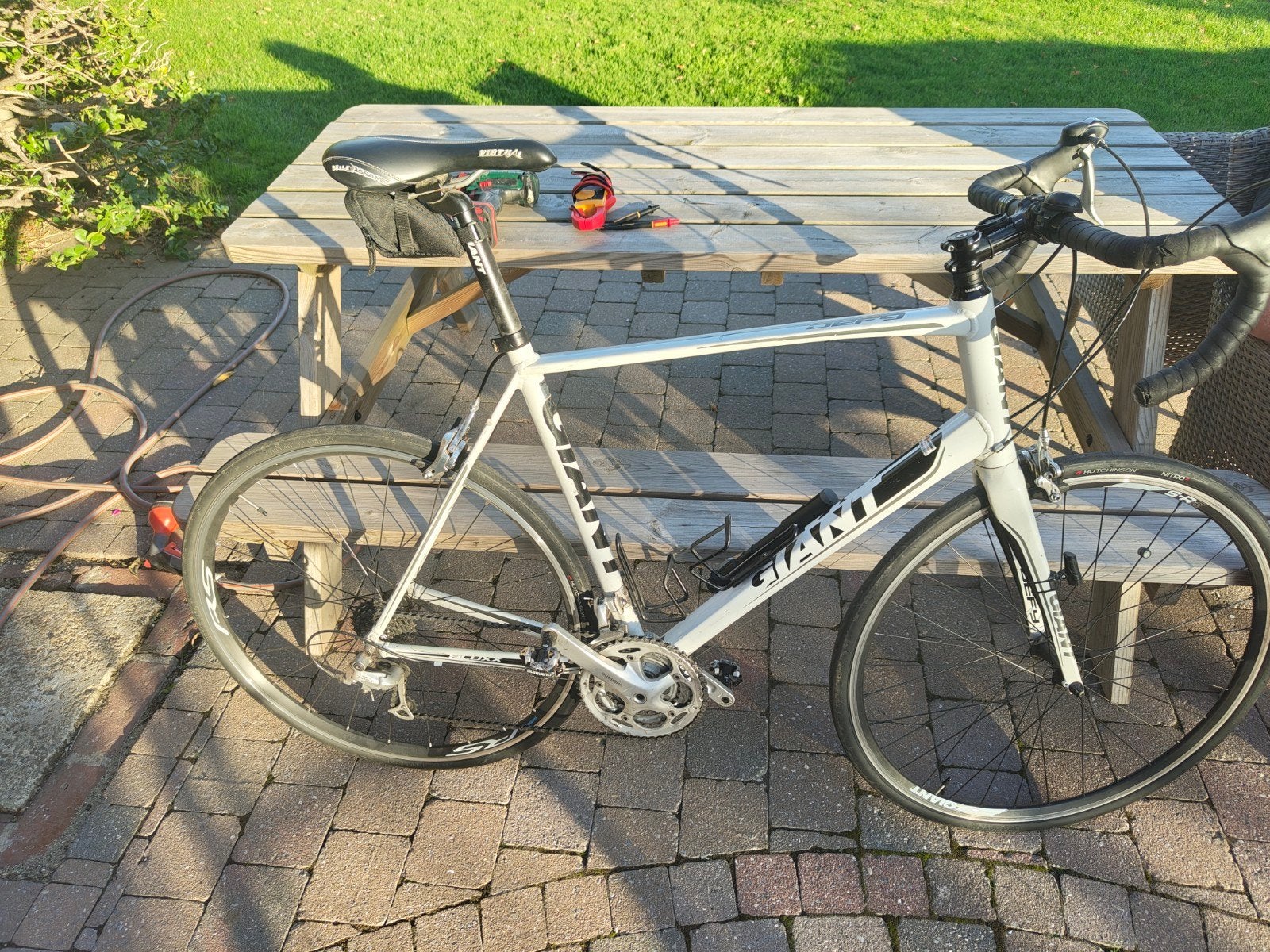 Giant racefiets - XL frame - Shimano Sora, Fietsen en Brommers, Ophalen, 28 inch, Gebruikt, Aluminium