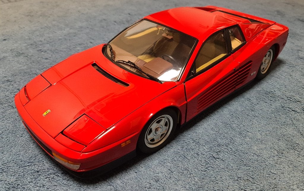 POCHER FERRARI TESTAROSSA, Hobby en Vrije tijd, Ophalen of Verzenden, Gebruikt, 1:5 t/m 1:8, Auto