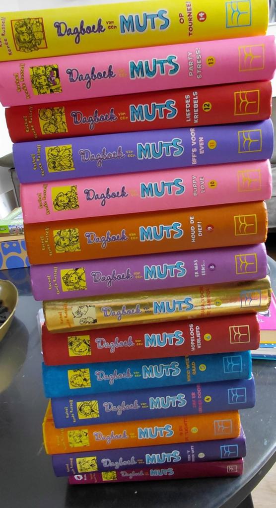 14 delen Dagboek van een Muts - Complete serie, Boeken, Kinderboeken | Jeugd | 10 tot 12 jaar, Ophalen