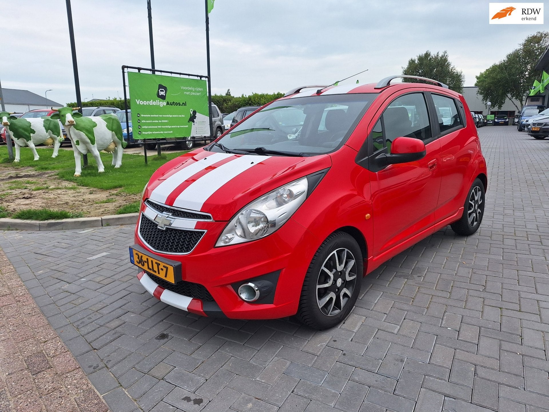 Chevrolet Spark 1.2 16V LT / Zeer nette auto / APK oktober 2, Auto's, Voorwielaandrijving, Gebruikt, 4 cilinders, 82 pk