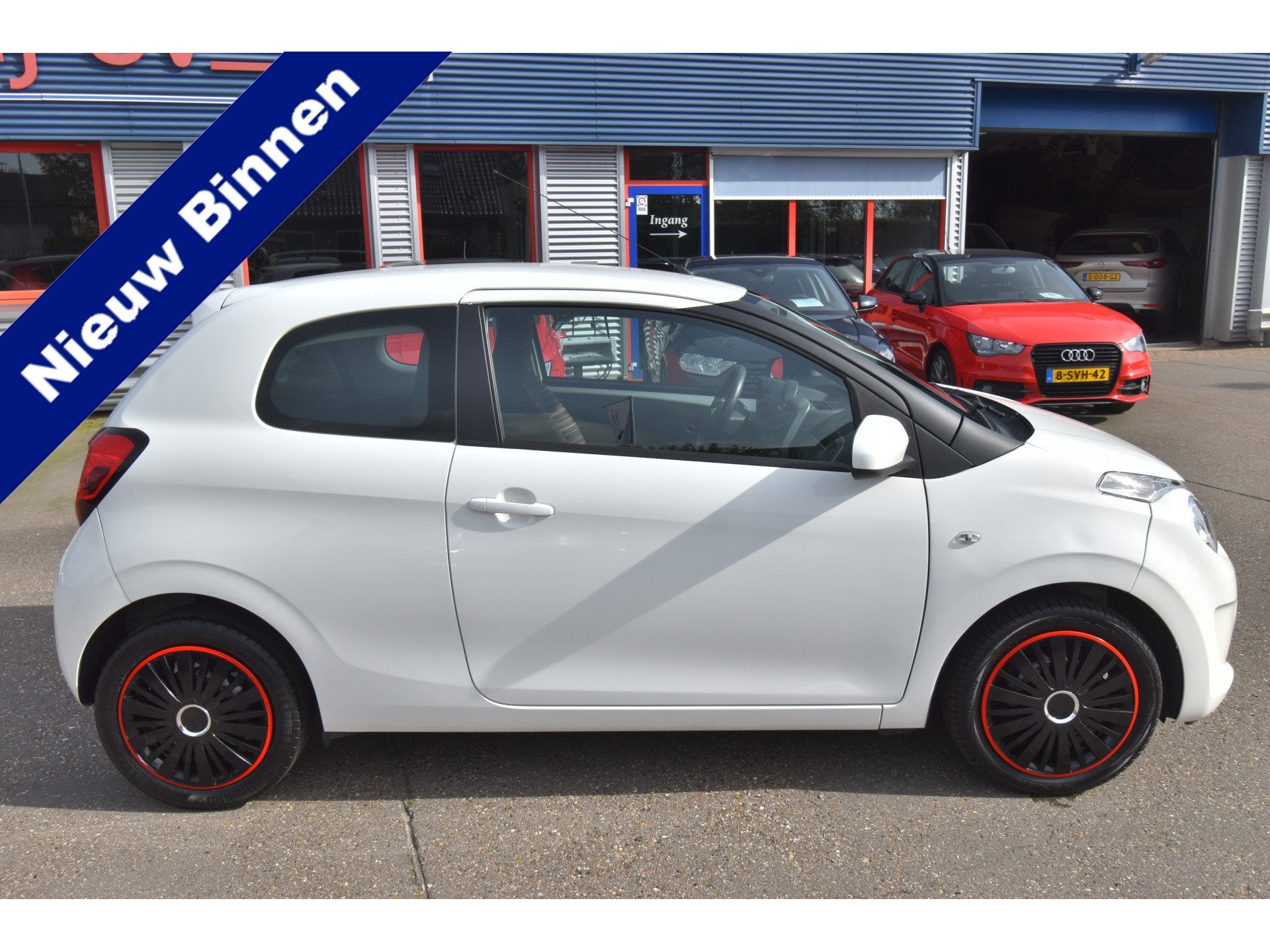 Citroën C1 1.0 e-VTi Feel , AIRCO , BL TOOTH , EL RAMEN , R, Voorwielaandrijving, Euro 5, Stof, Gebruikt