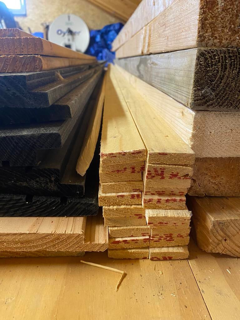 1 pak tengels 20 stuks 0,9X 38X 4200, Doe-het-zelf en Verbouw, Hout en Planken, Ophalen, Minder dan 25 mm, Overige typen, Nieuw