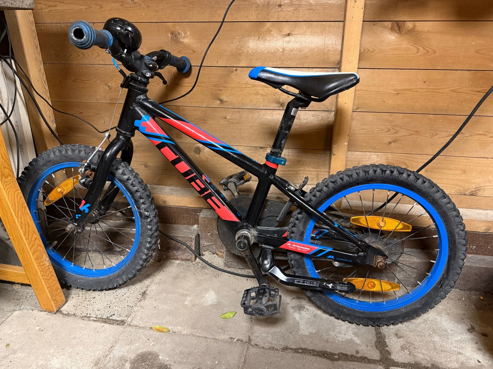 Cube kinderfiets 16 inch - Nog in goede conditie, Fietsen en Brommers, Fietsen | Kinderfietsjes, Ophalen, Gebruikt, Velgrem, 16 tot 20 inch