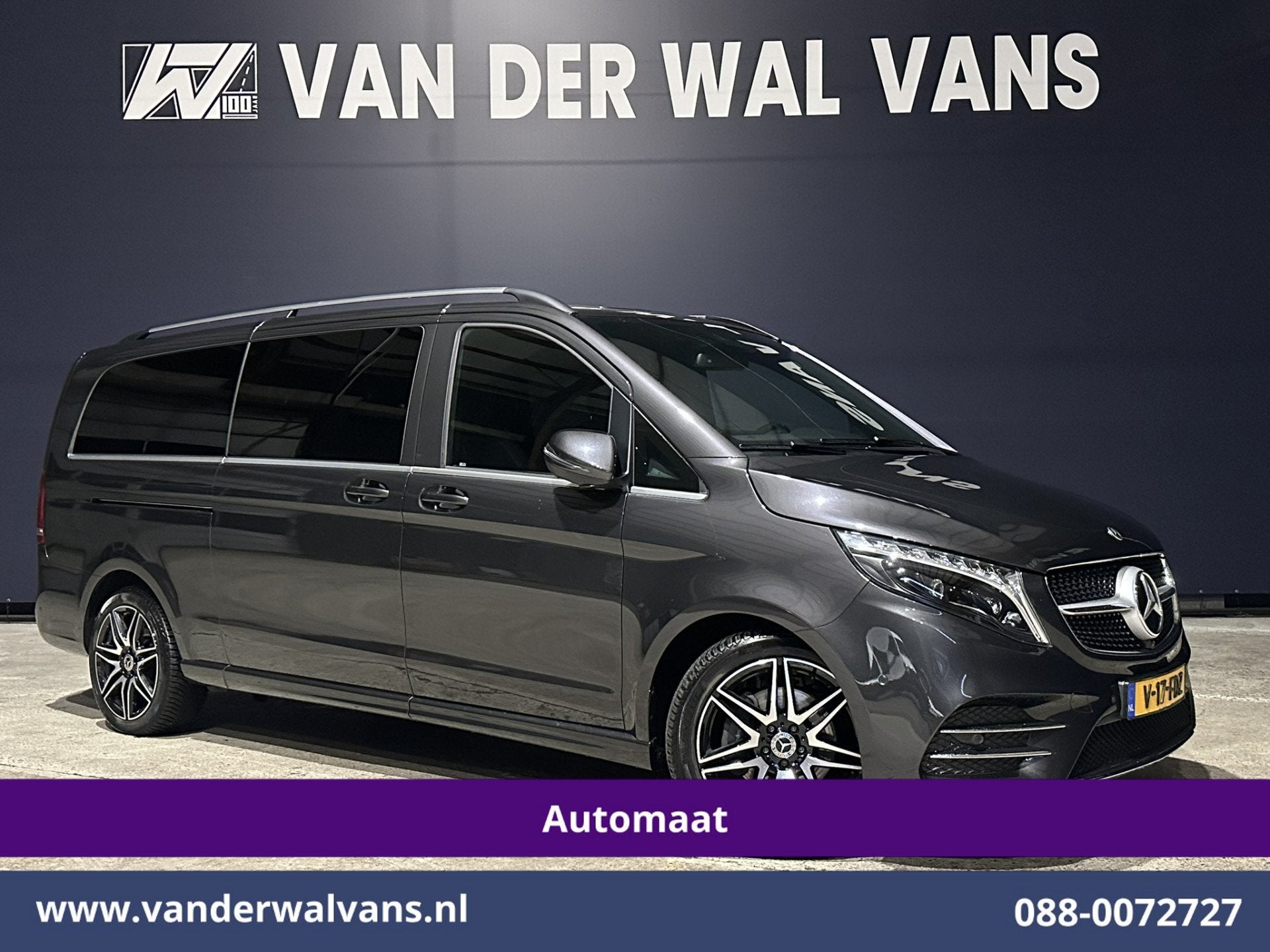 Mercedes-Benz V-Klasse 300d 237pk 9G-Tronic Automaat L3H1 Du, Auto's, Automaat, Dealer onderhouden, Gebruikt, 4 cilinders