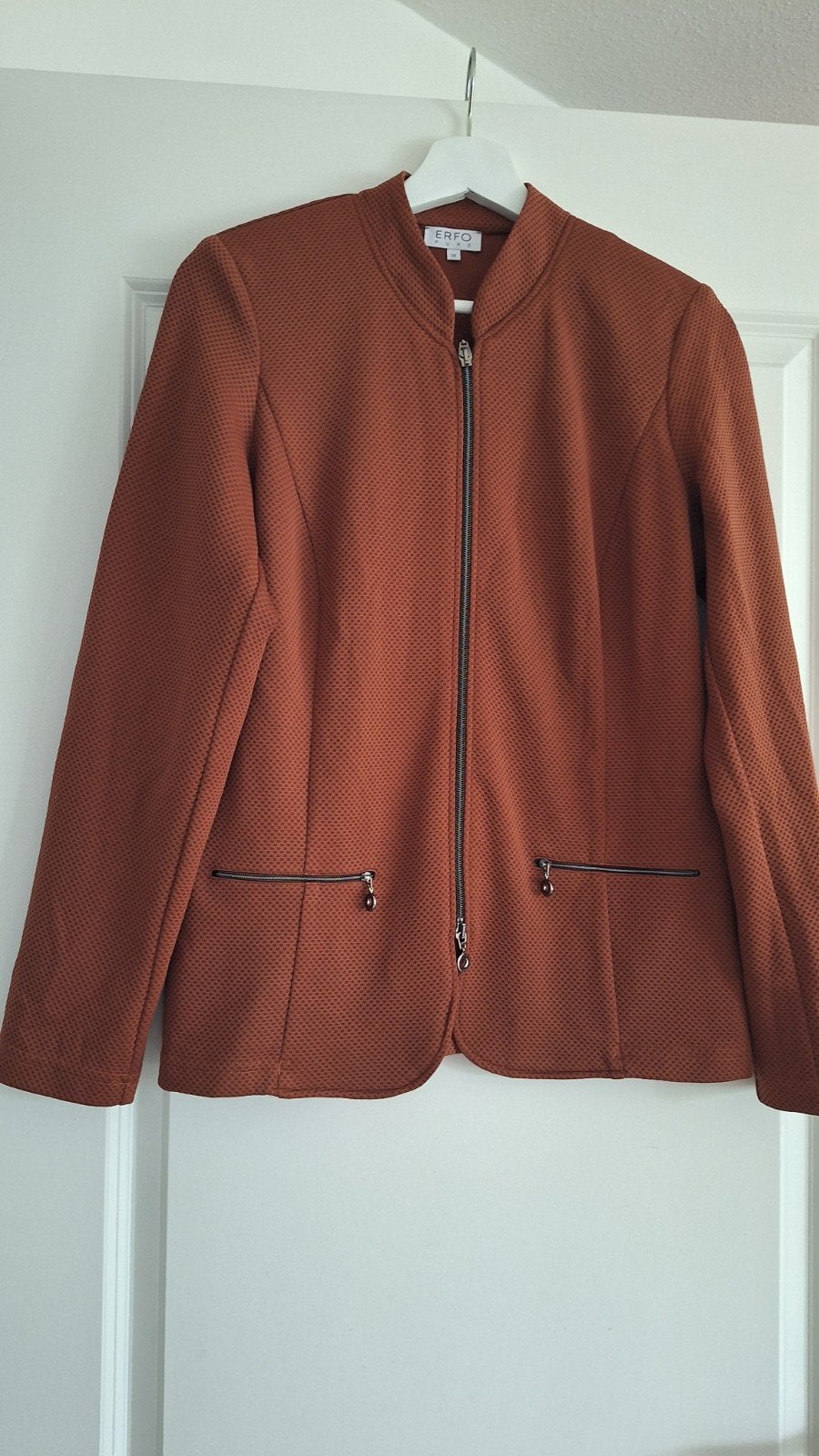 Zgan! Prachtig bruin vest van Erfo Pure maat 38!, Maat 38/40 (M), Bruin, Erfo, Ophalen of Verzenden