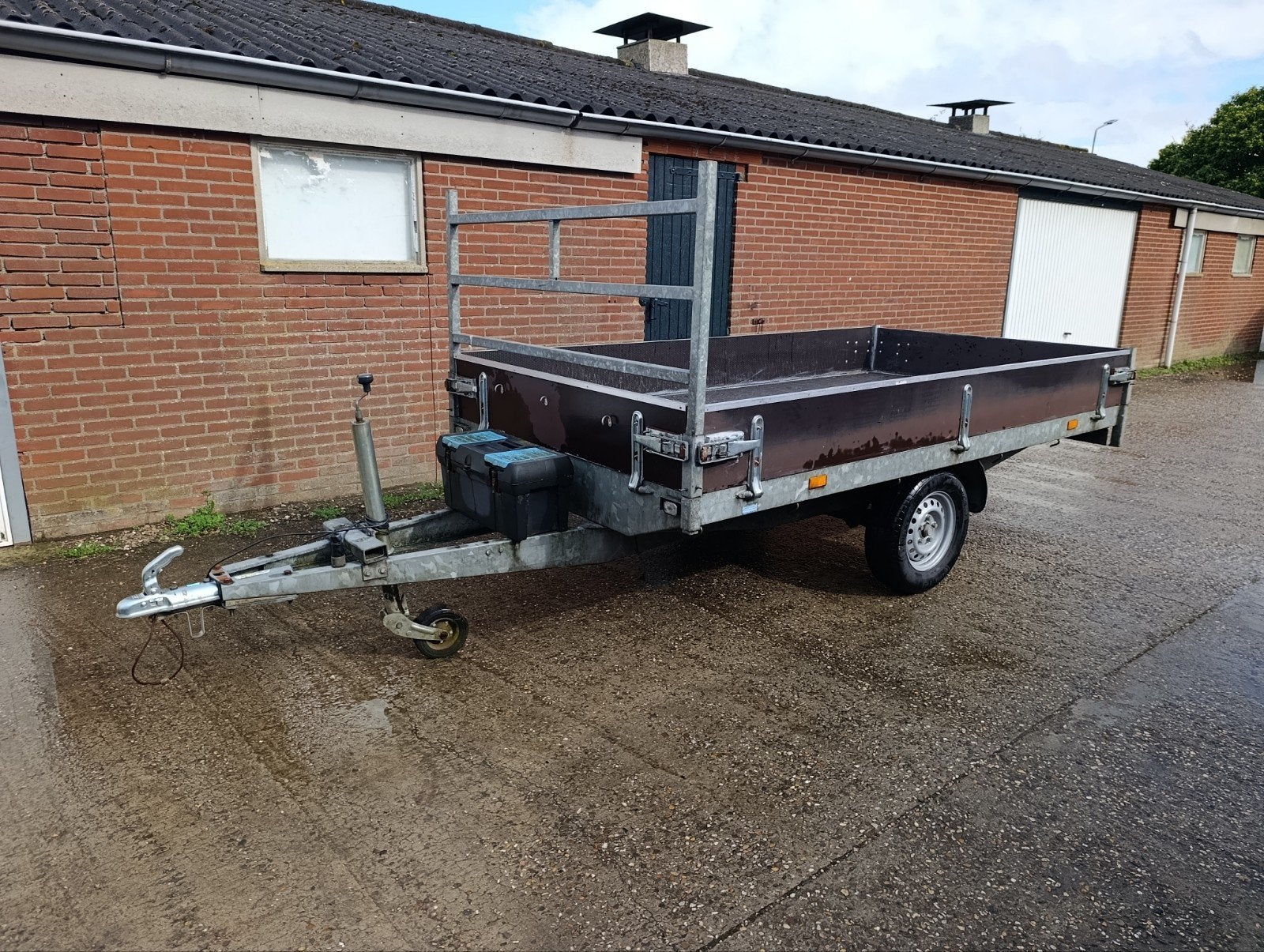 hapert plateauwagen 750 kg, Auto diversen, Ophalen