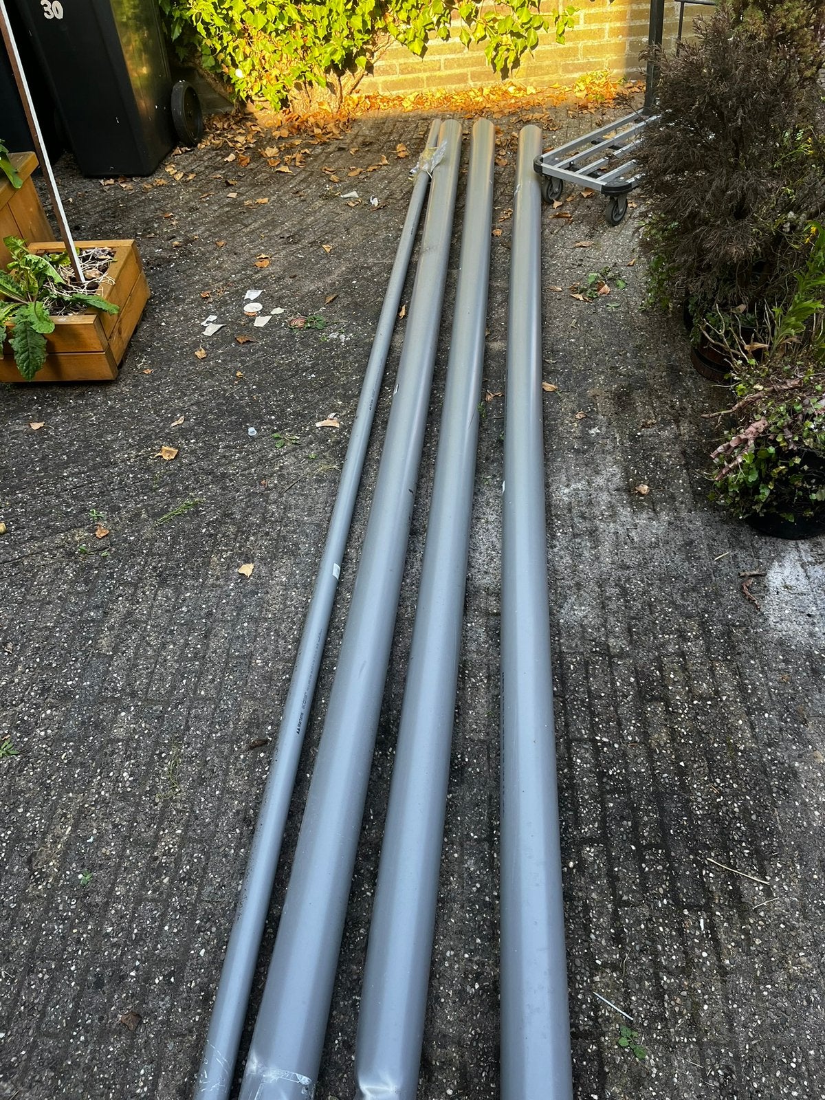 PVC pijpen | GRATIS | Restpartij, Ophalen, Gebruikt, Pvc, 4 tot 6 meter