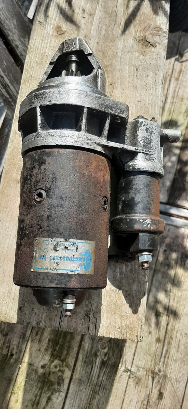Startmotor Citroën C35 / Fiat 242, 9 tanden., Ophalen of Verzenden, Nieuw, Citroën