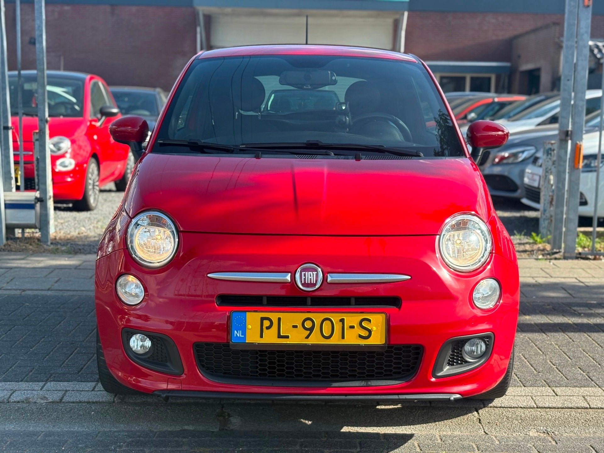 Fiat 500 1.2 S | Virtual Cockpit | 15” LMV | Half leder |, Auto's, Voorwielaandrijving, Gebruikt, 4 cilinders, 840 kg