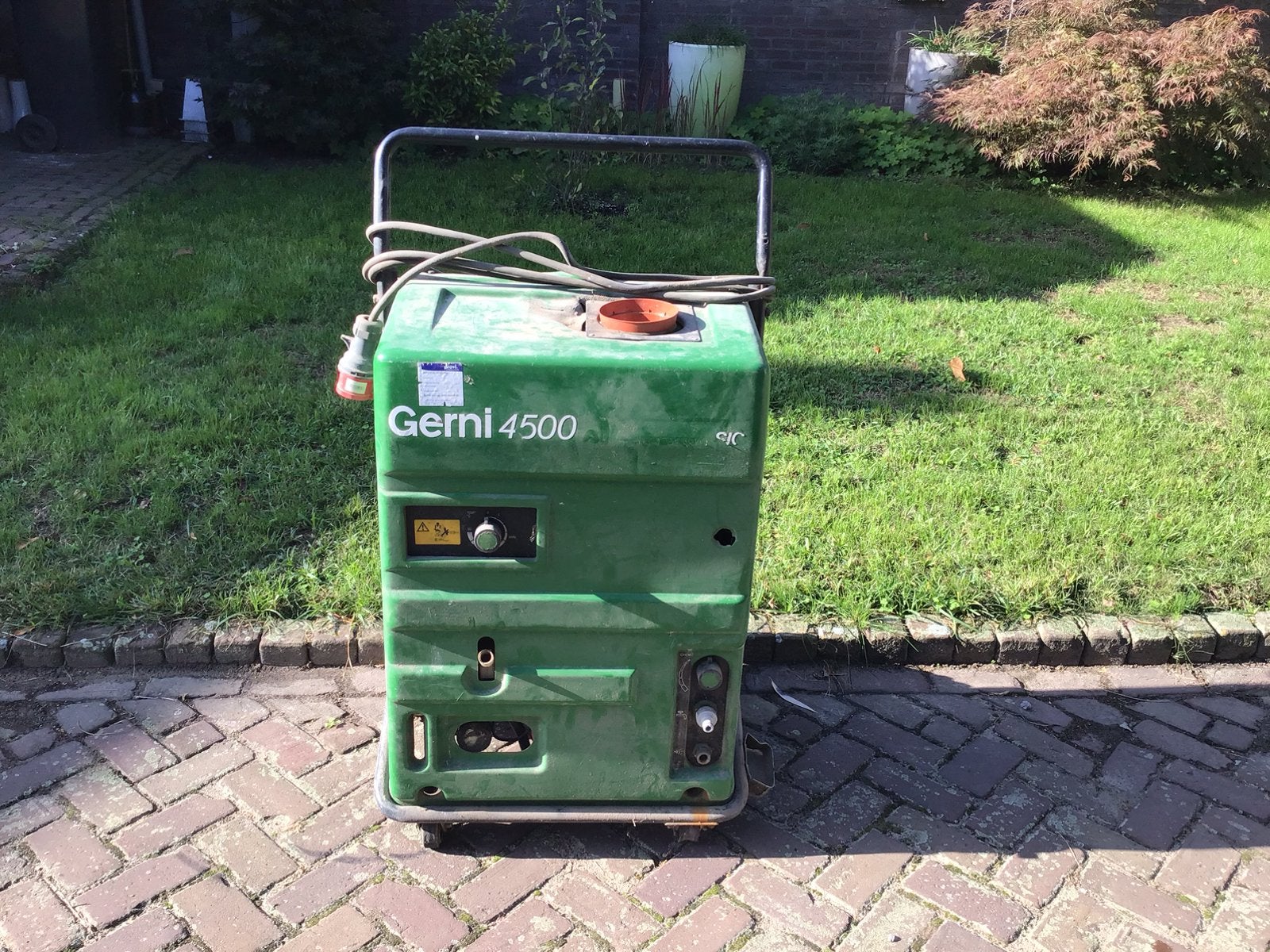 Gerni stoomcleaner, Ophalen, Gebruikt