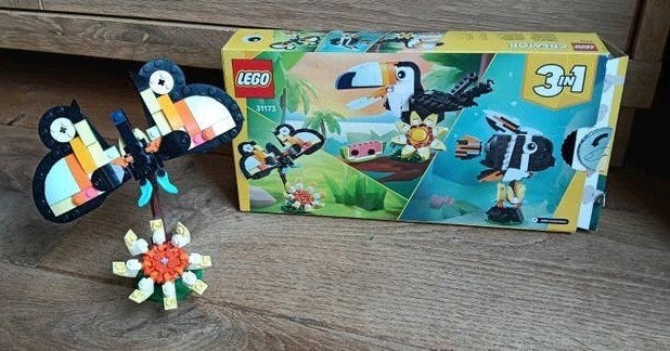 Lego Creator, Tropical Toucan, 31173, Lego, Ophalen of Verzenden, Zo goed als nieuw, Compleet