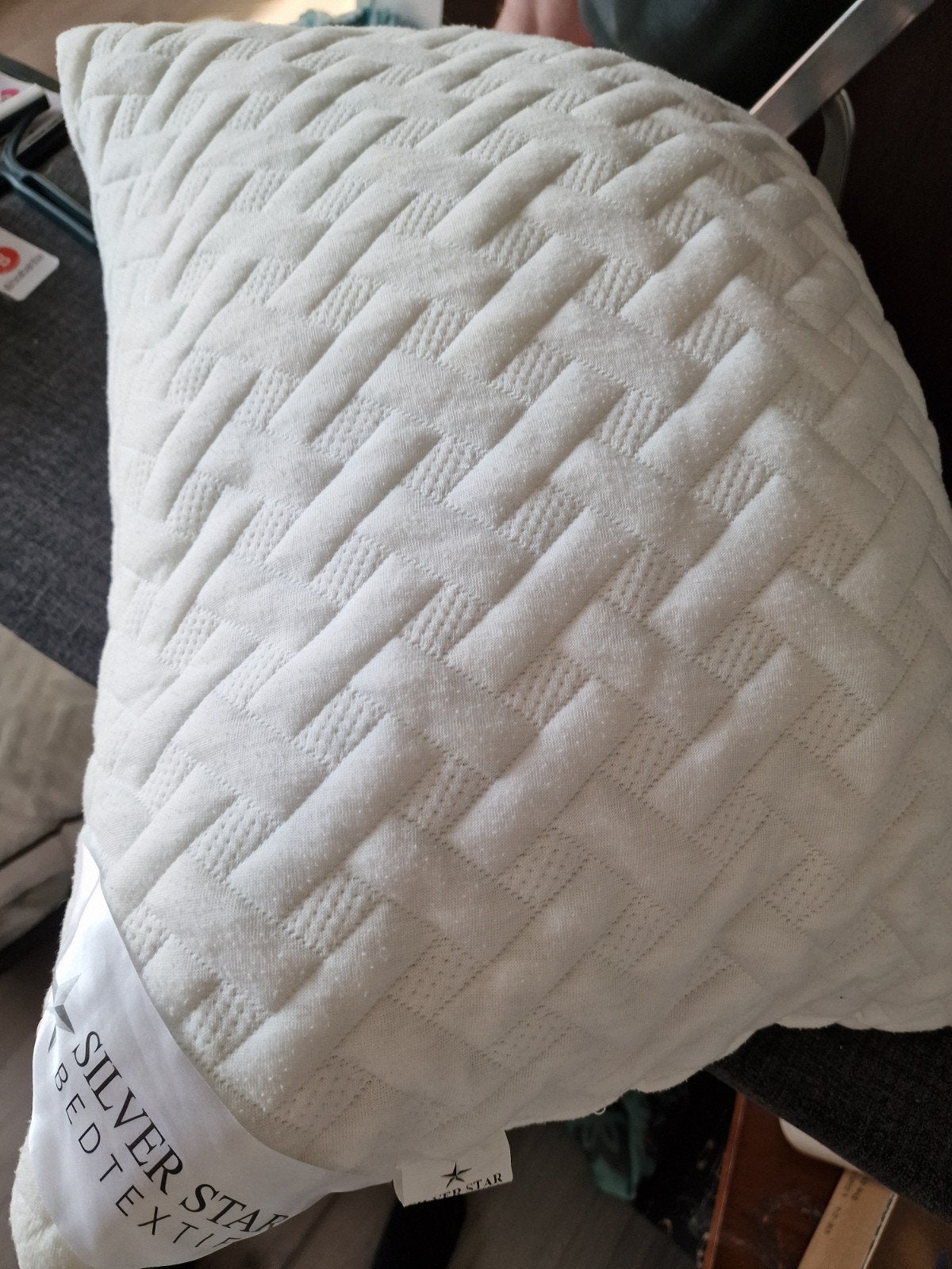 Silver Star Bedtextiel Kussen - 50x60cm, Ophalen, Wit, Kussen, Nieuw