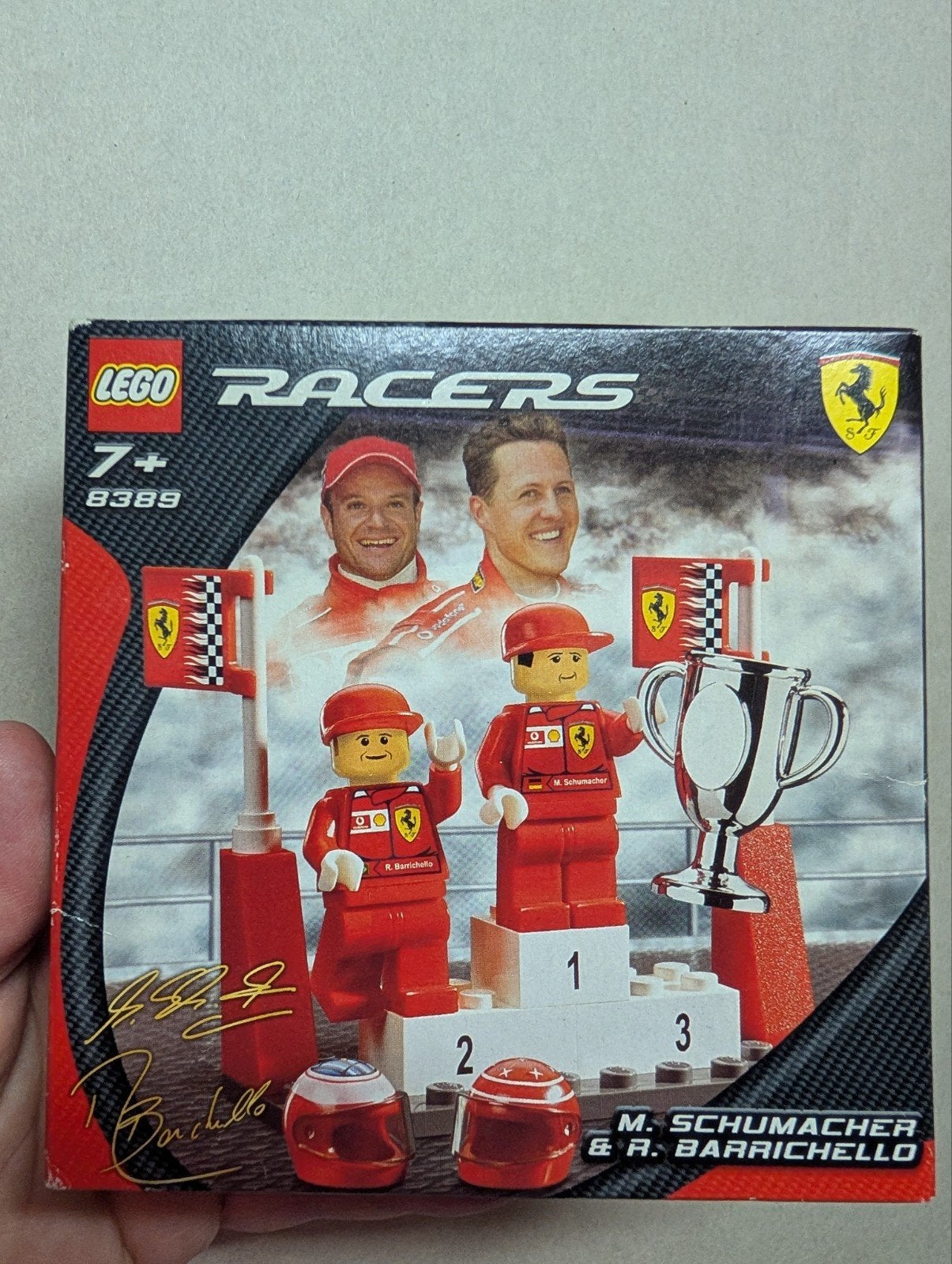LEGO Racers 8389: Ferrari F1 Pit Set - Nieuw in doos, Ophalen of Verzenden, Nieuw