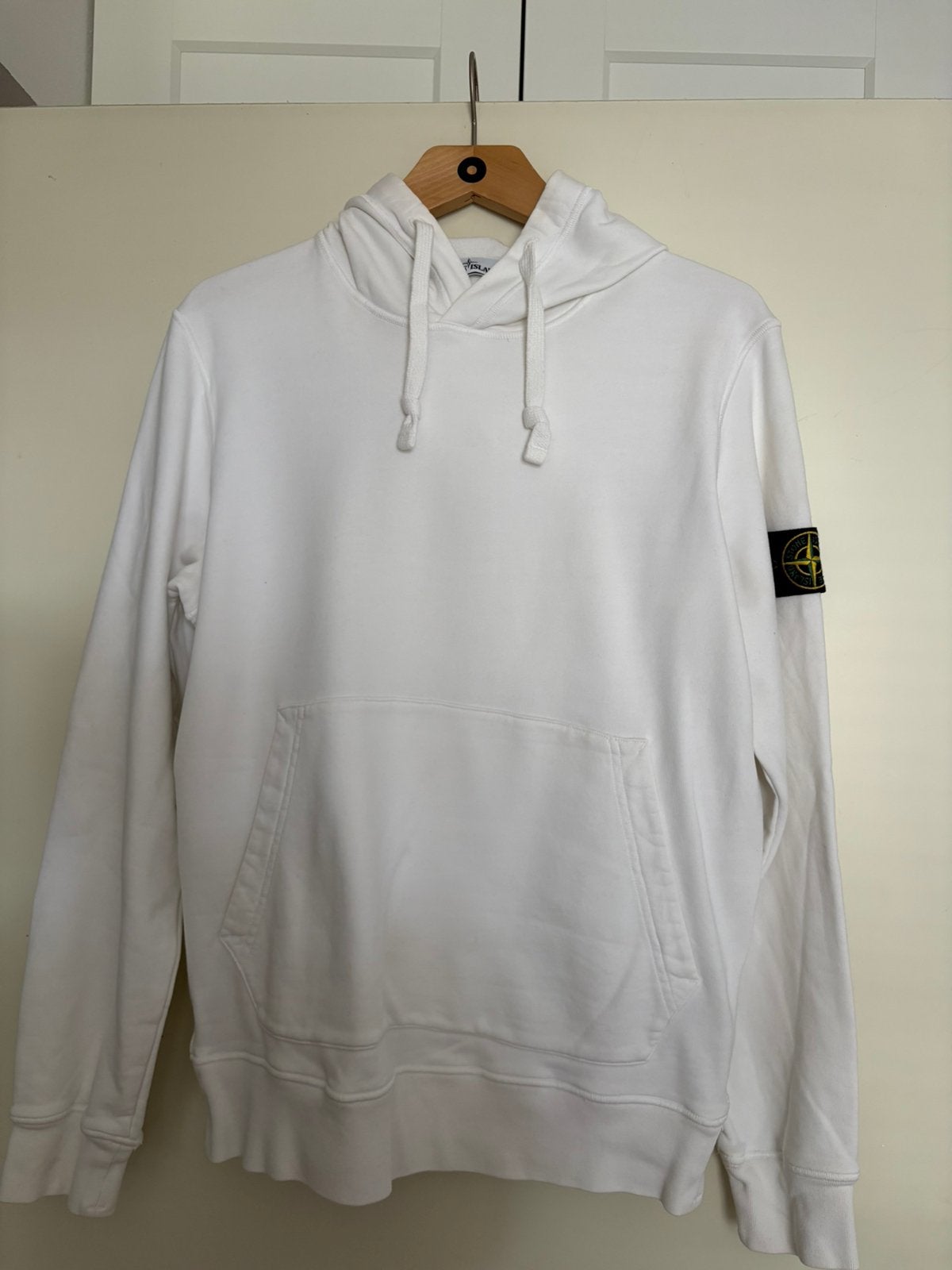 Stone Island Hoodie M Wit, Verzenden, Zo goed als nieuw, Wit