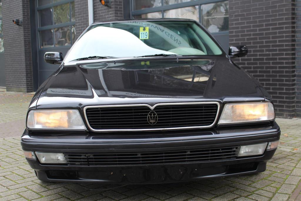 Maserati Quattroporte 2.8 V6 ORIGINEEL NL AUTO! NETTE CONDIT, Auto's, Metallic lak, Zwart, 286 pk, Bedrijf