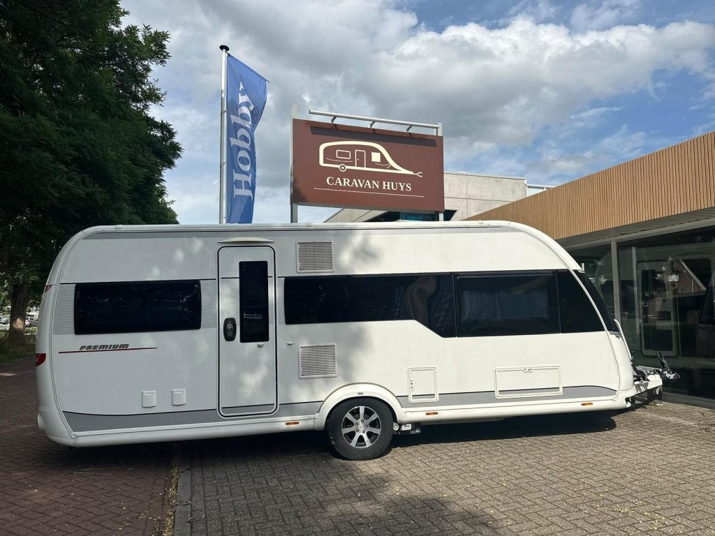 Hobby Premium 560 UL | Mover | Voortent | Luifel, Caravans en Kamperen, Overige typen, Ringverwarming, Rondzit, Hobby