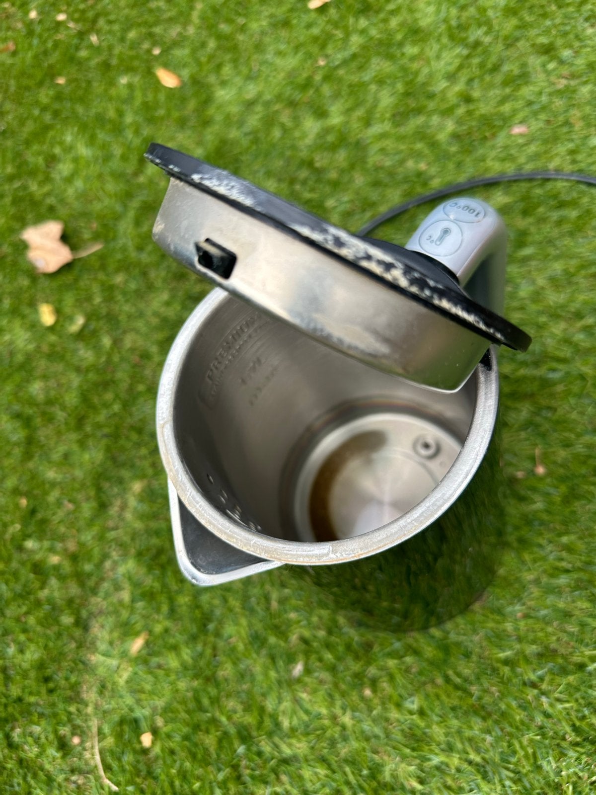 Tefal waterkoker met temperatuurregeling, 1 tot 2 liter, Ophalen of Verzenden, Gebruikt, Draadloos