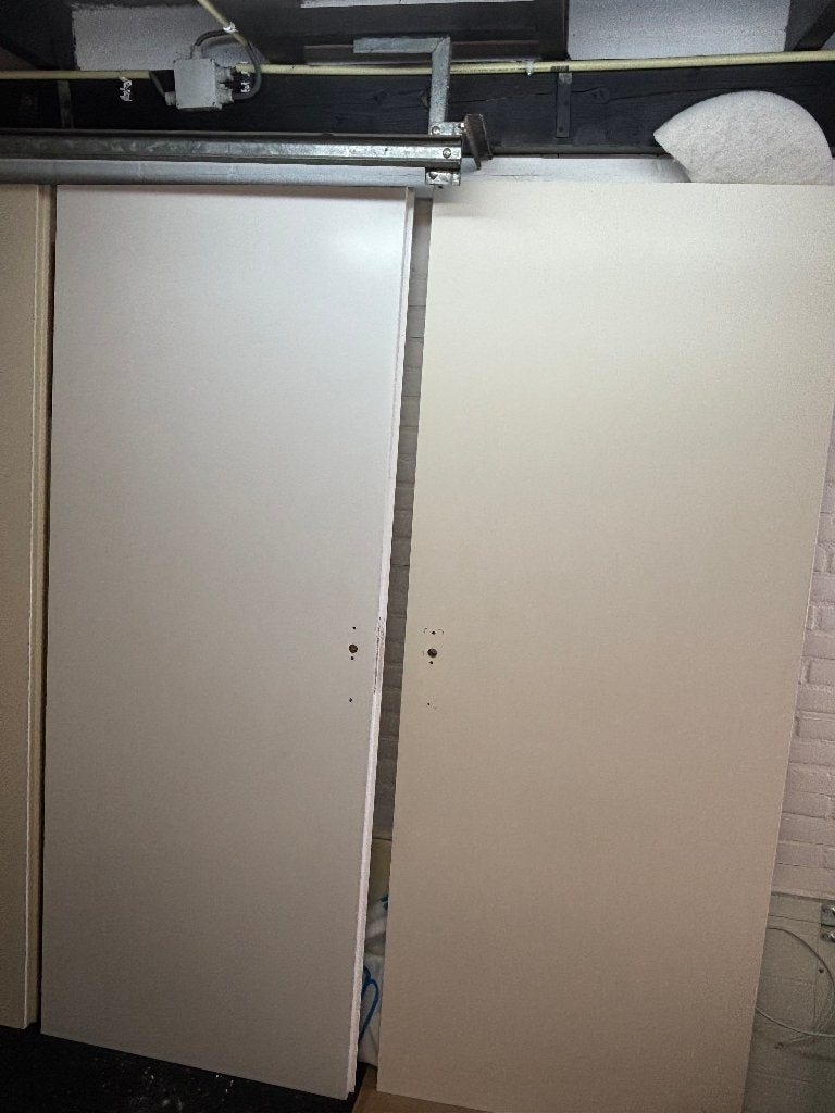5 opdekdeuren – diverse maten, Ophalen, Gebruikt, Minder dan 80 cm, Binnendeur