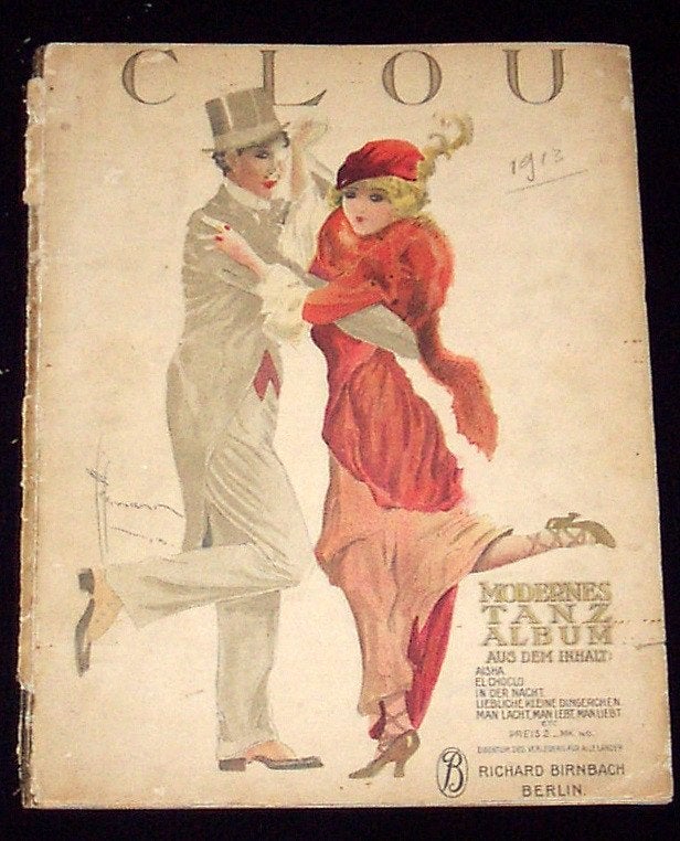 CLOU ~ Modernes Tanzalbum ~ A. Eckstein ~ ca. 1925, Verzenden