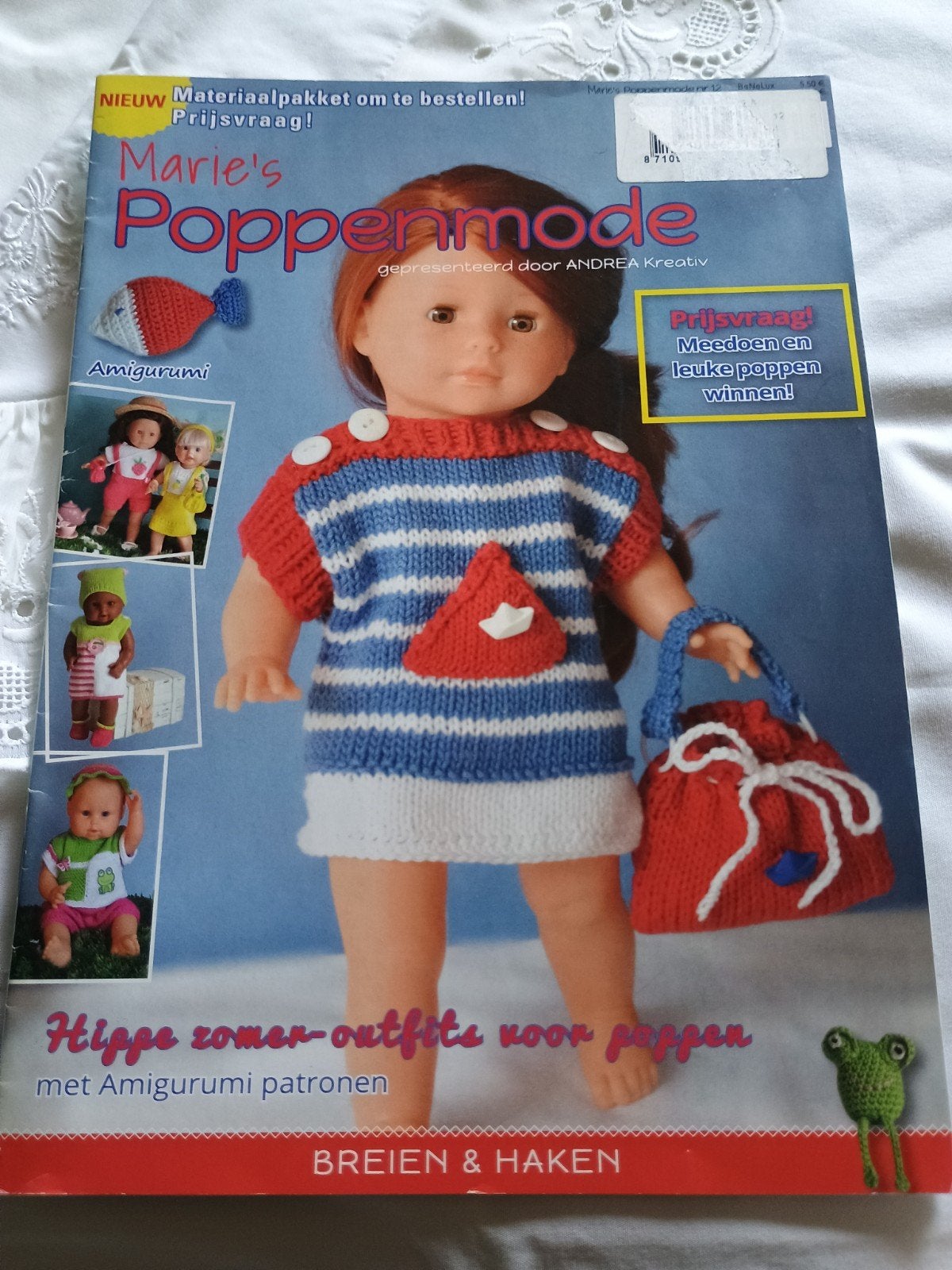 Marie 's poppenmode - poppenkleding patronen (nr.2), Ophalen of Verzenden, Patroon of Boek