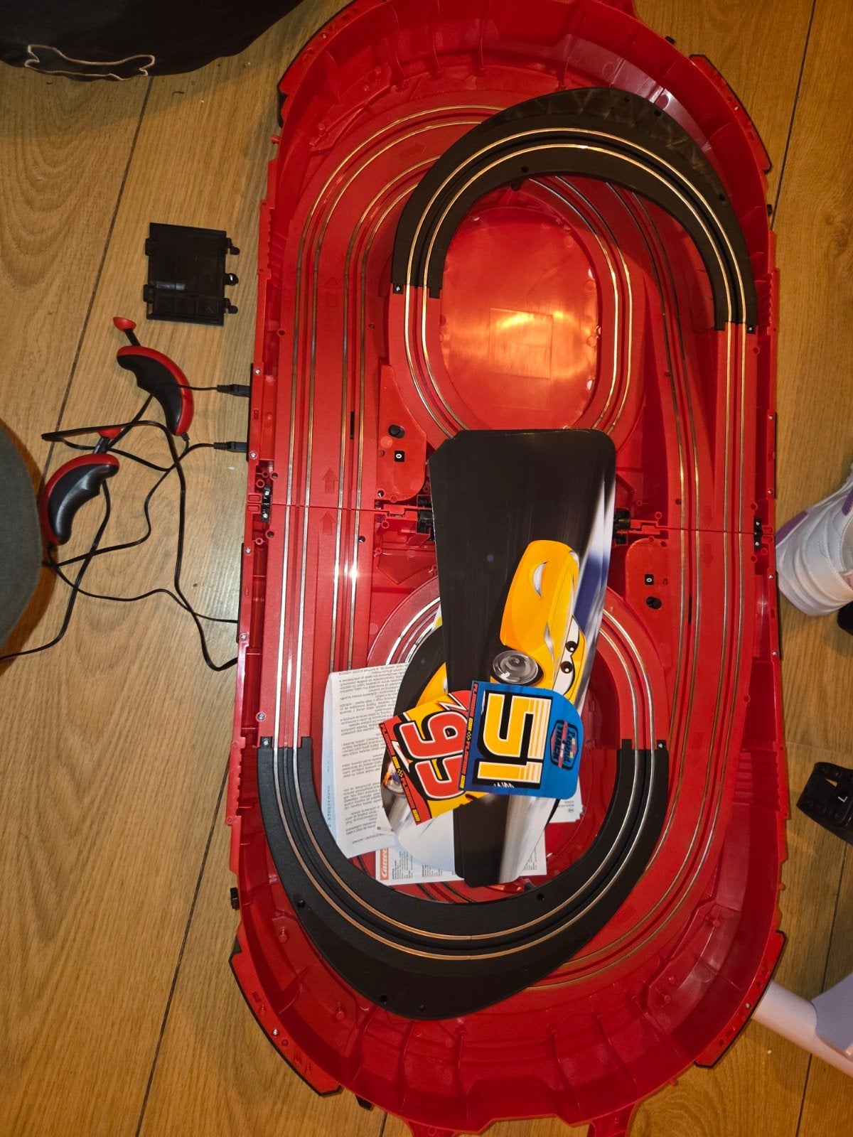 Carrera Racebaan met twee auto's en controllers, Kinderen en Baby's, Speelgoed | Racebanen, Ophalen