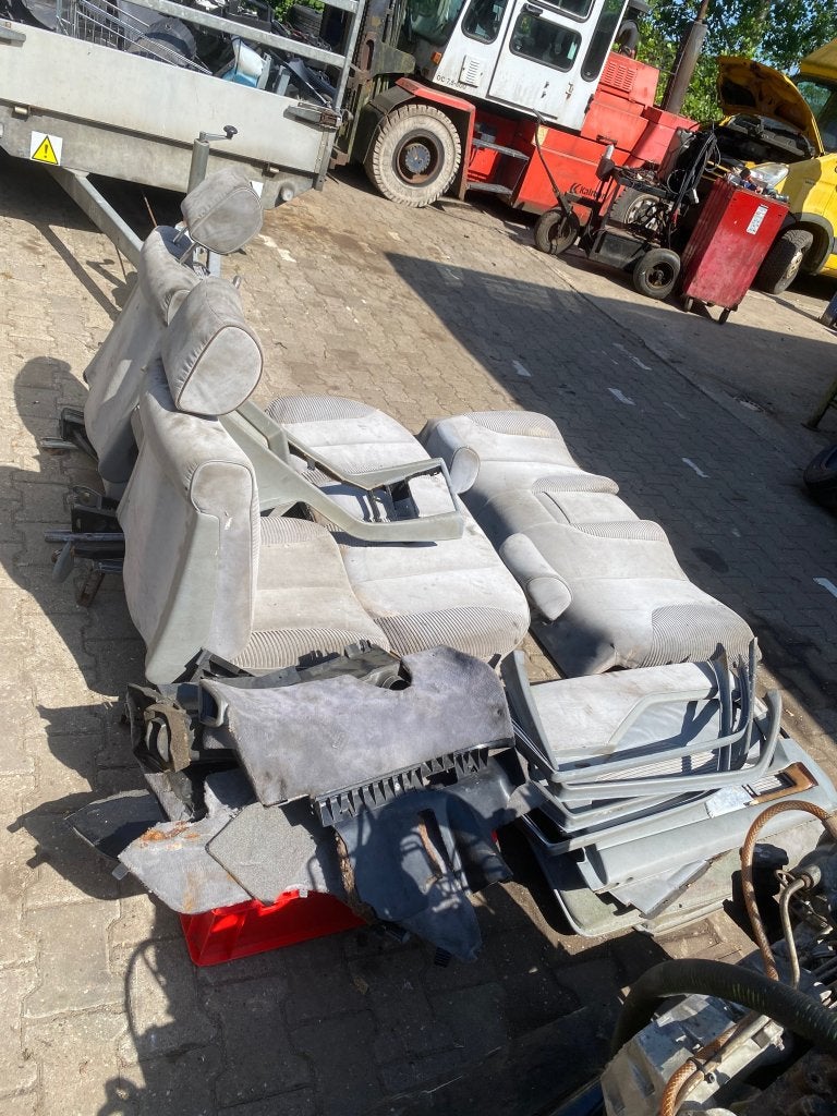 Mercedes W126 poolman bekleding set grijs, Gebruikt, Mercedes-Benz, Niet ingevuld, Niet ingevuld