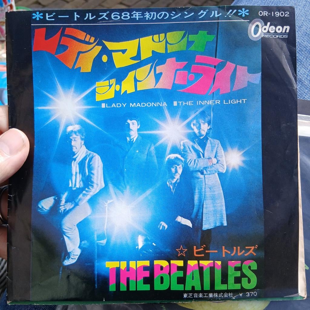 The Beatles - Lady Madonna / The Inner Light (Japans), Cd's en Dvd's, Vinyl Singles, 7 inch, Single, Ophalen of Verzenden, Zo goed als nieuw