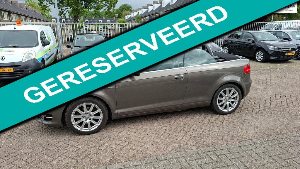 Audi A3 Cabriolet 1.2 TFSI 105pk Pro Line S 2e eig. Clima Na, Auto's, Audi, Voorwielaandrijving, Euro 5, Gebruikt, 4 cilinders
