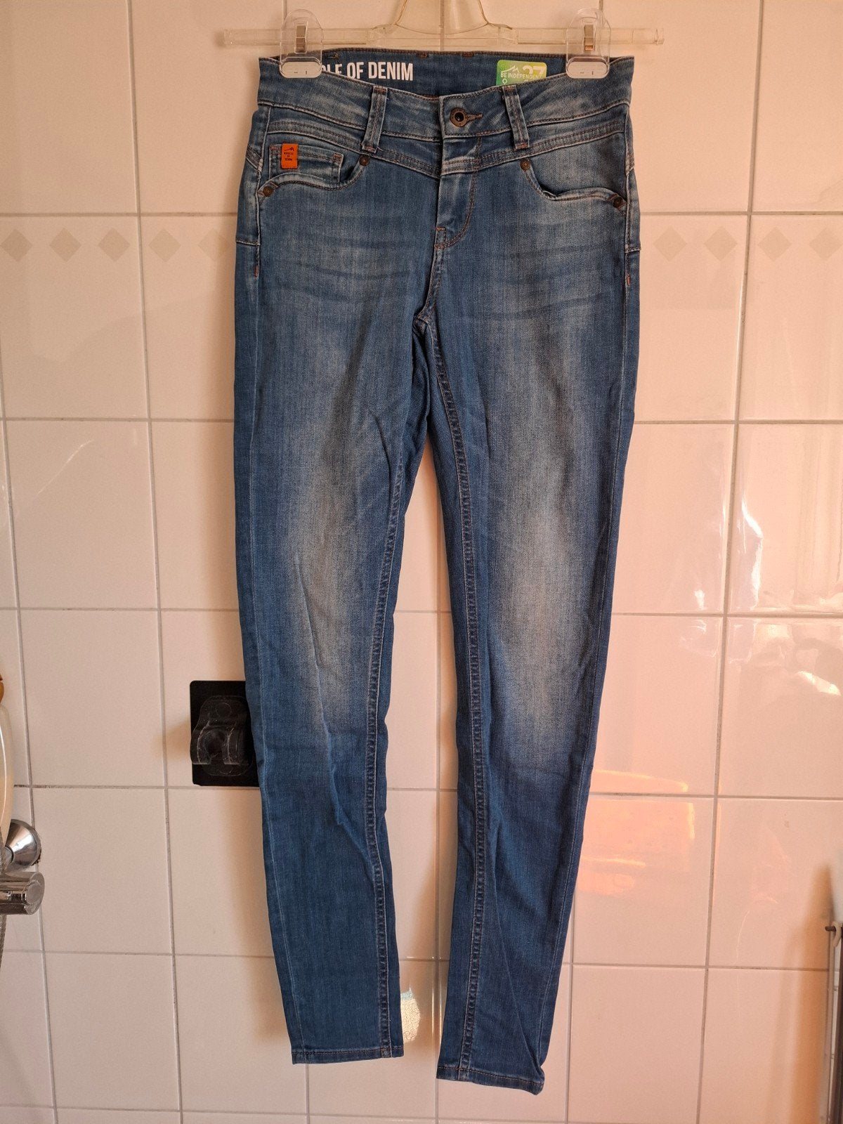 Miracle of Denim Ellen Skinny Fit Jeans W27 L32 #74, Ophalen of Verzenden, Zo goed als nieuw, Blauw, W27 (confectie 34) of kleiner