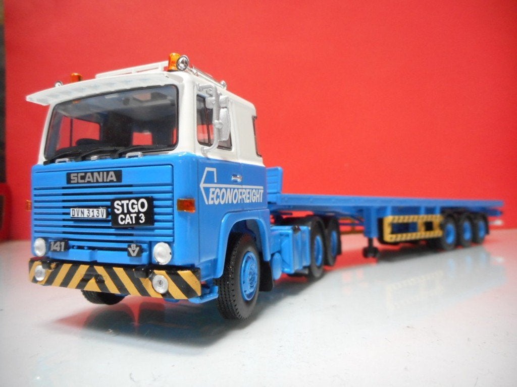 WSI SCANIA 1 SERIE ECONOFREIGHT UK 01-3368, Ophalen of Verzenden, Nieuw, Bus of Vrachtwagen, Wsi