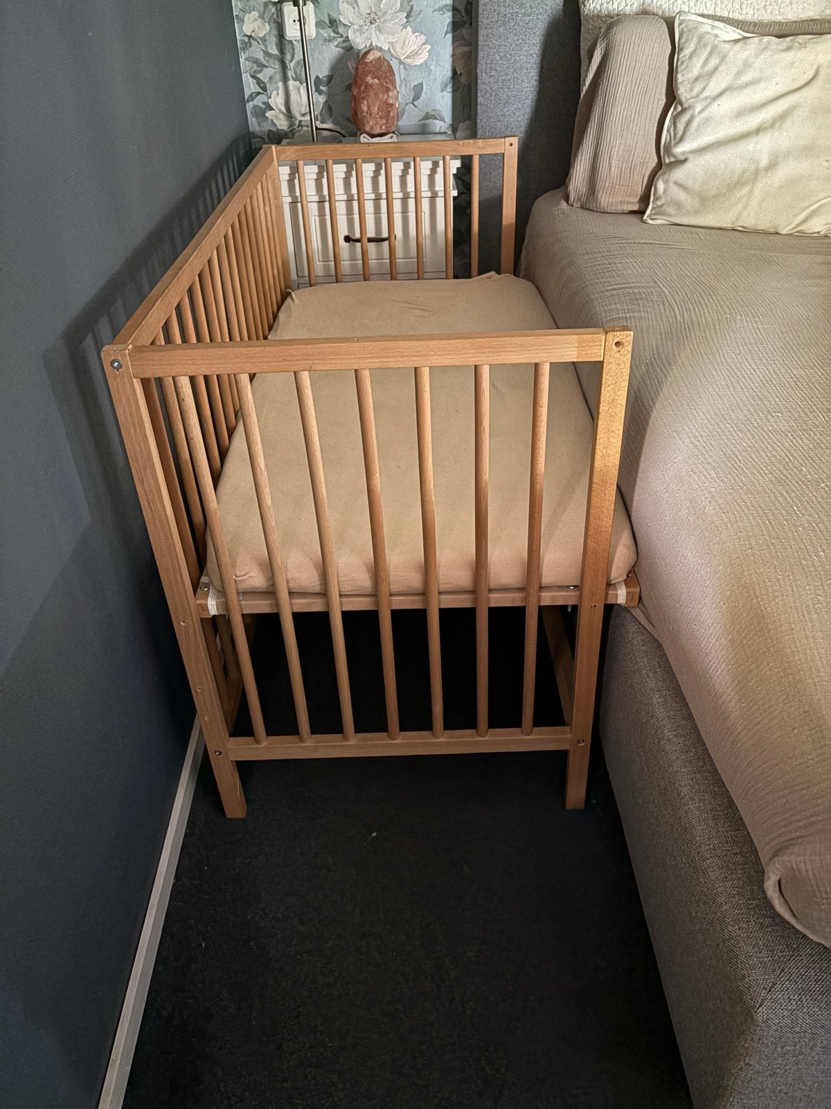 IKEA Gulliver ledikant omgebouwd tot co-sleeper, Ophalen, Gebruikt, Ledikant